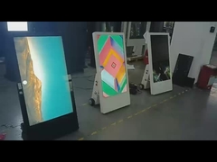 43 इंच उच्च चमक दुकान खिड़की डिजिटल सिग्नल 43 इंच रोलिंग कार्ट शैली एलसीडी विज्ञापन